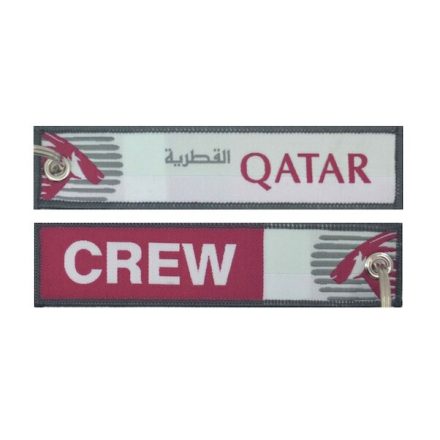 Qatar Crew kulcstartó