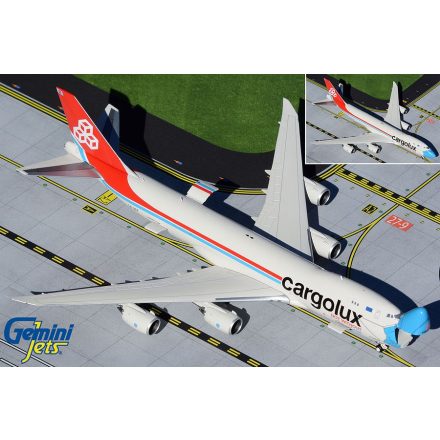 Cargolux Boeing 747 Mask livery nyitható orral (1:400)