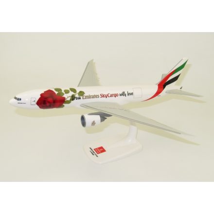 Emirates SkyCargo B777F A6-EFL "Valentine Rose" 1:200 PPC