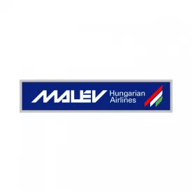 Malév trikolor hűtőmágnes