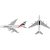 Emirates Airbus A380 hűtőmágnes