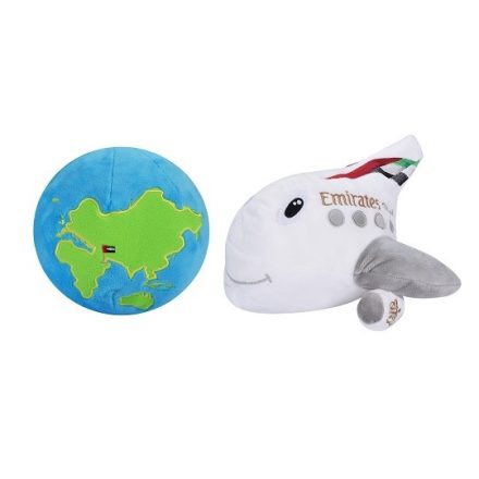 EMIRATES "földgömb" plüssrepcsi