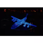 Lockheed C-5 Galaxy - 3D Led lámpa