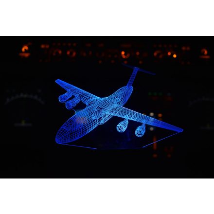 Lockheed C-5 Galaxy - 3D Led lámpa