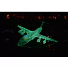 Lockheed C-5 Galaxy - 3D Led lámpa
