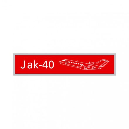 jak-40 hűtőmágnes