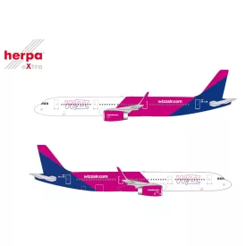 Airbus A321neo Wizz Air HA-LXW 1:500 Herpa Extra