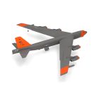 U.S. Air Force Boeing B-52H Stratofortress - 49th Test and Evaluation Sqn - "Test orange" livery