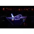 Airbus A380 - 3D Led Lámpa