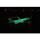Boeing 737MAX, American - 3D led lámpa