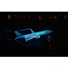 Boeing 737MAX, American - 3D led lámpa