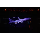 Boeing 737MAX, American - 3D led lámpa