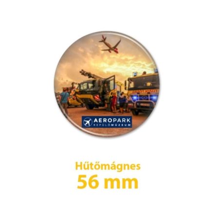 Repülőtéri tűzoltók hűtőmágnes