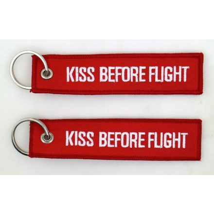 Kiss Before Flight kulcstartó