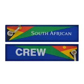 South African crew kulcstartó