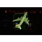 Boeing 747 - 3D Led lámpa