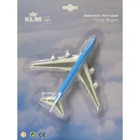 KLM B747 3D hűtőmágnes