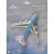 KLM B747 3D hűtőmágnes