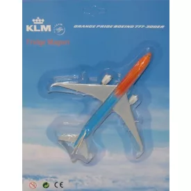 KLM Boeing 777-300ER hűtőmágnes
