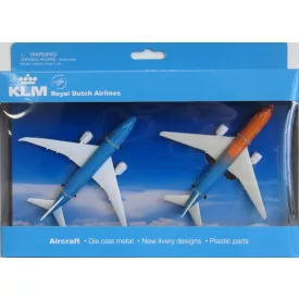  Playset Boeing 787 KLM / Boeing 777 KLM orange pride