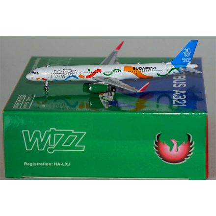 Wizz A321 HA-LXJ "2024" 1:400 Phoenix