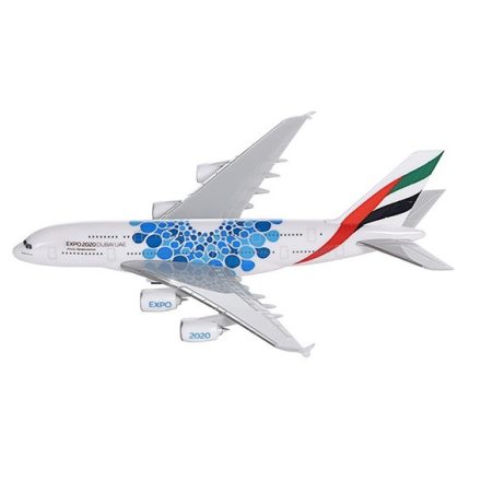 Emirates kék A380 3D hűtőmágnes