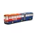 Plüss Ikarus 280 Kék-Piros 7-173