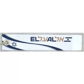 EL AL szövet kulcstartó