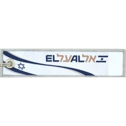 EL AL szövet kulcstartó