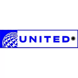 UNITED hímzett szövet kulcstartó