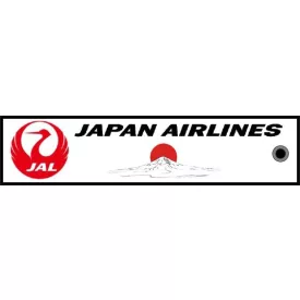 JAL Japan Airlines hímzett szövet kulcstartó