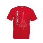 Concorde környakas póló, piros