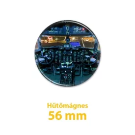 Il-14 pilótafülke hűtőmágnes