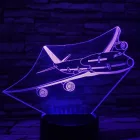 B747 repülőgép - 3D Led Lámpa