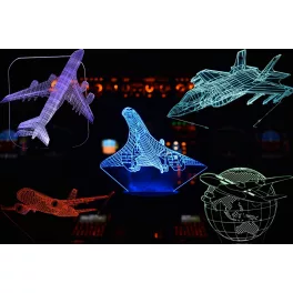 3D Led repülős lámpák