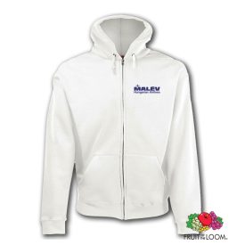 Malév logós (Tu-134 korszak) cipzáros-kapucnis pulcsi