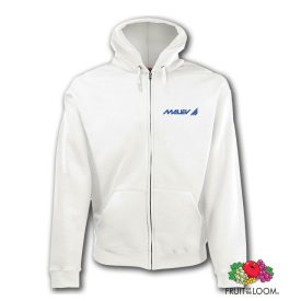 Malév logós (Zsótér-féle) cipzáros-kapucnis pulcsi